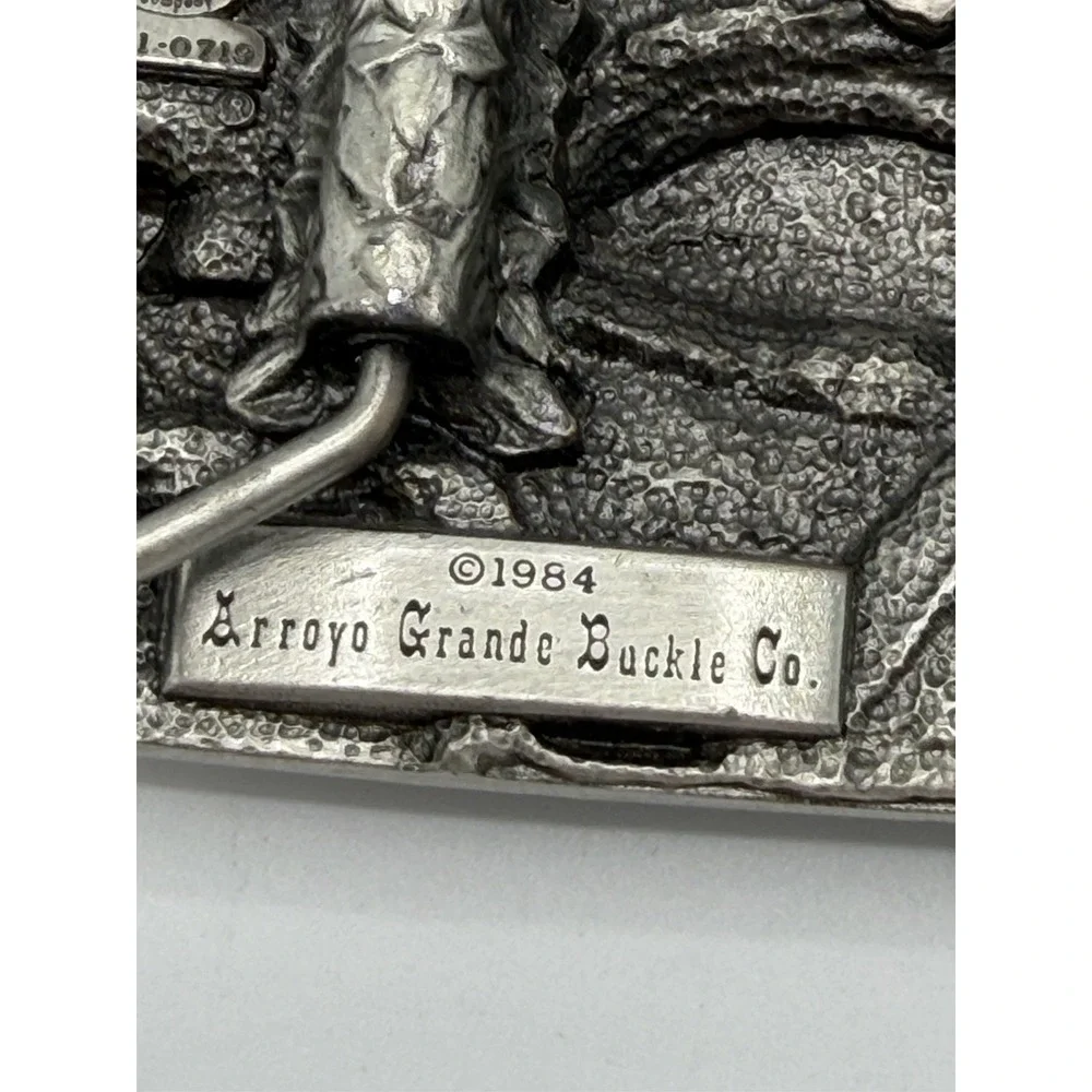 1985 Commemorative Texas‎ Belt Buckle by Arroyo Grande 478 out of 5000 USA Made